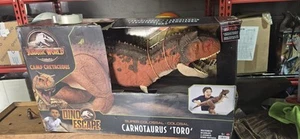Jurassic World Camp Cretaceous Dino Escape Super Colossal CARNOTAURUS TORO New - Picture 1 of 1