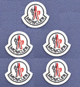 (5-Pack) Moncler iron on patch embroidered * USA STOCK* Free Shipping! - Picture 1 of 3