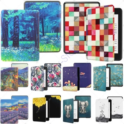 For Amazon Kindle 12th Generation 2024 7" Smart Case Flip Leather Stand Cover - Image 1 of 4