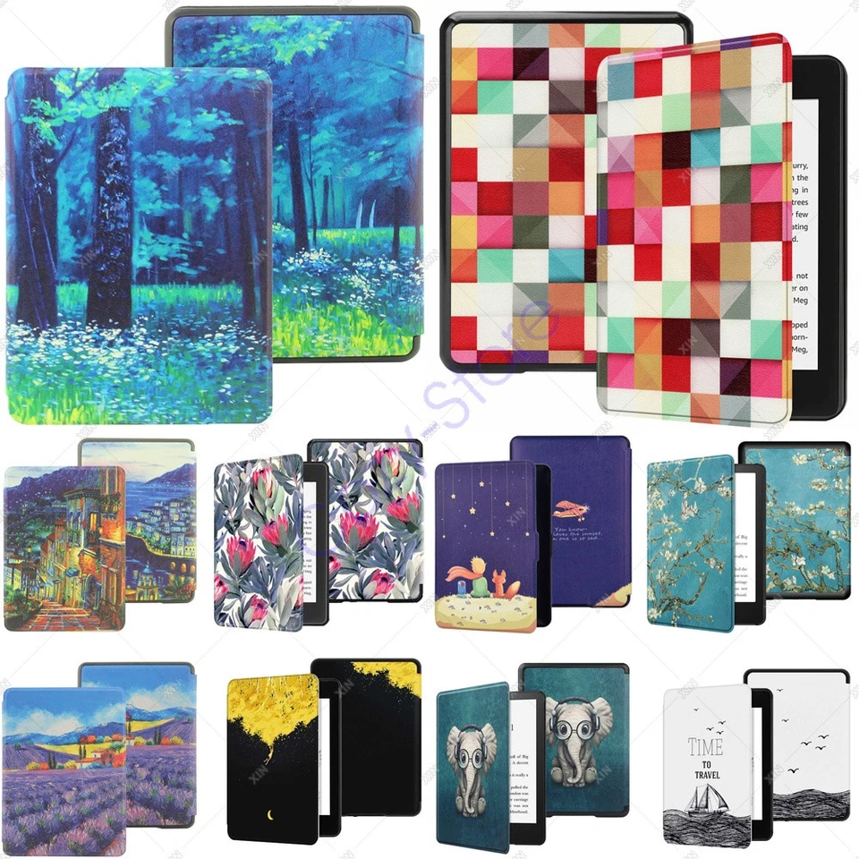 For Amazon Kindle 12th Generation 2024 7" Smart Case Flip Leather Stand Cover - Image 1 of 4