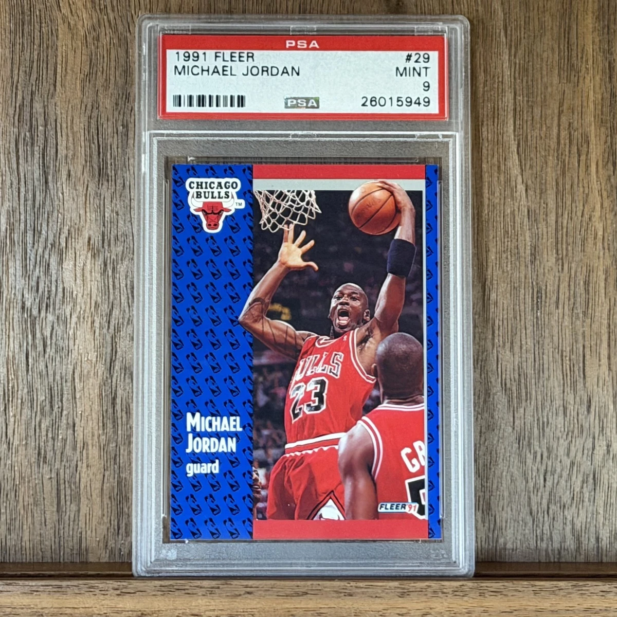 お正月セール] 1992 Fleer マイケル ジョーダン PSA-9 美品！ michael