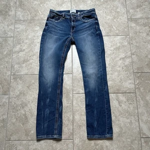 BKE Denim Jeans Womens 28R Payton Bootcut Medium Wash Straight Leg - Picture 1 of 13