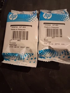 Original HP 303 Schwarz & Farbe Tintenpatrone Kombipack/Einsatz bis 21. August 2028 - Bild 1 von 1