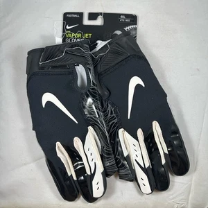 NEW Nike Vapor Jet 5.0 NFL Football Black Gloves PGF659-091 Size 4XL Receiver - Picture 1 of 4