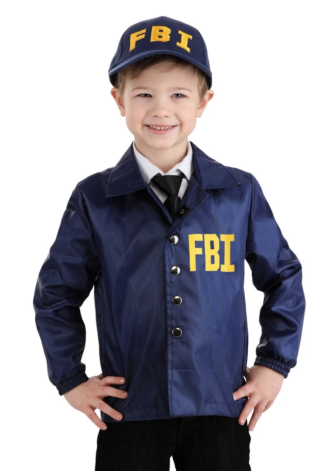 Fantasia infantil do FBI - Imagem 1 de 1