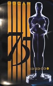 75th Annual Academy Awards Poster Super Zustand - Bild 1 von 1