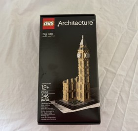Lego Architecture Big Ben 21013 Box is mint condition -untouched in bags