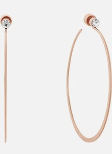 NUEVOS PENDIENTES ARO MICHAEL KORS CADENAS PAISAJE URBANO TONO ORO ROSA PRECIO DE VENTA SUGERIDO POR EL FABRICANTE $65.00 - Imagen 1 de 5