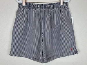 Polo Sport Ralph Lauren Badehose - Gr. L - blau/weiß gestreift - neu mit Etikett - Bild 1 von 20