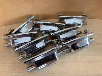 LUDWIG Rocker Snare Drum Lug Casing Parts 2-Way Lote de 8x Anos 80 Antigo 2212 Padrão - Imagem 1 de 4