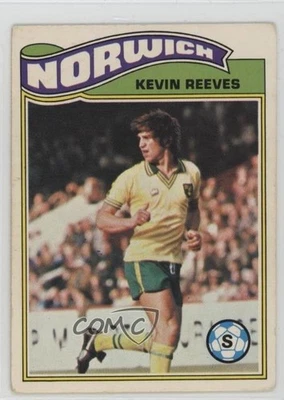 1978-79 Topps futbolistas ingleses Kevin Reeves #301 novato radiocontrol Foto 1 de 2