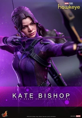 Figura escala 1/6 Hot Toys Marvel Avengers Hawkeye Kate Bishop TMS074 SIN USAR, EN CAJA SELLADA Foto 1 de 4