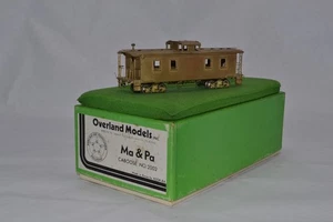 Overland Models Inc Maryland & Pennsylvania Railroad Ma & Pa Brass Caboose #2002 - Picture 1 of 11