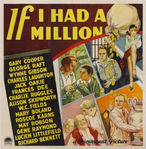 If I Have a Million Gary Cooper Cartel Impreso - Imagen 1 de 1