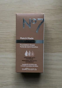 No7 Match Made Custom Blend Foundation Drops Warm Rose- 5ml BNIB - Discontinued - Picture 1 of 4