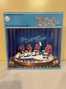 Rompecabezas vintage de pasas de California 500 piezas 1988 18x24 - Imagen 1 de 2