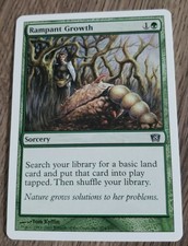 Rampant Growth Card 8th Edition MTG Magic the Gathering 247/350