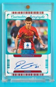 2022-23 Chronicles conteders Rome Paulo Dybala Bule Auto 1/1 - Picture 1 of 2