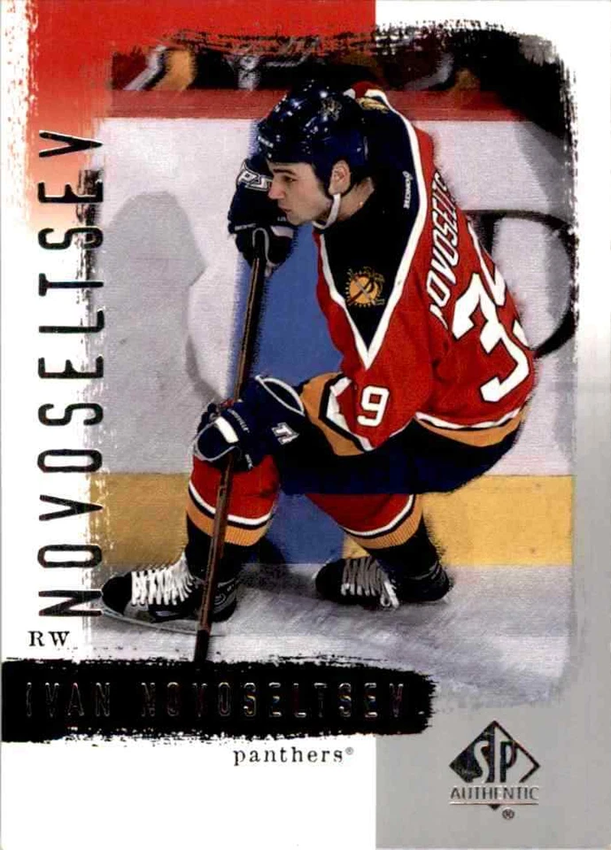 2000-01 Upper Deck SP Authentic Ivan Novoseltsev #40 - Image 1 of 2