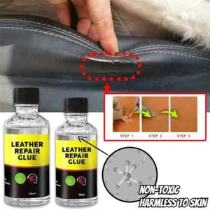 30ml/50ml Car Leather Scratches Repair Glue Strong Glue Auto Maintenance Quickly - Picture 1 of 26