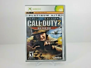 Call of Duty 2: Big Red One (Microsoft Xbox, 2005) Juego Edición Especial - Imagen 1 de 6