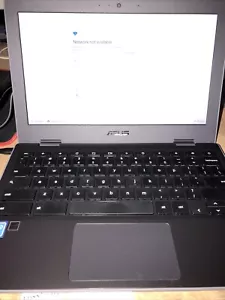 Asus C204E 11.6" Chromebook C204MA-YB02-GR, 4GB RAM, 32GB eMMC Tested/Working - Picture 1 of 6
