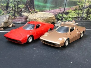 2 - Imperfect MARTOYS ITALY 1:24 Diecast RED/COPPER LANCIA STRATOS #0108 No Box - Picture 1 of 24