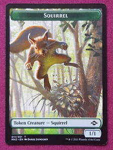 Magic The Gathering MODERN HORIZONS 2 MH2 SQUIRREL token card MTG - Bild 1 von 2