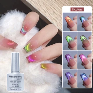 Esmalte de uñas magnético de gel UV para ojos de gato a↓ - Imagen 1 de 21