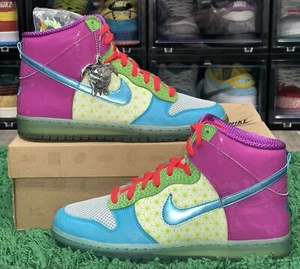 Nike Dunk High Skinny Doernbecher “Hawaiian Laser” (507382-164) Talla 10.5W/8.5M - Imagen 1 de 7