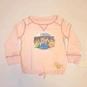 Disney Princess Pullover Sweater, Girls, XS, Pink, long Sleeve - Picture 1 of 1