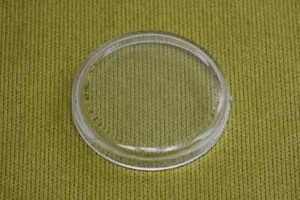Synthetic acryl watch crystal - diameter 17 mm. - Imagen 1 de 2