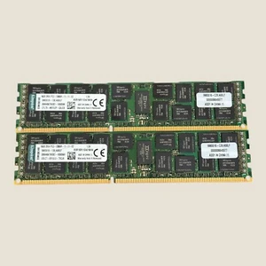 Kingston 32GB (16GBx2) KVR16R11D4/16HA 1600MHz DDR3 PC3-12800R ECC - Photo 1/1