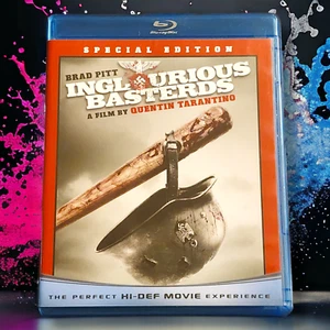 BRAD PITT QUENTIN TARANTINO Inglourious Basterds Blu-Ray - Picture 1 of 2
