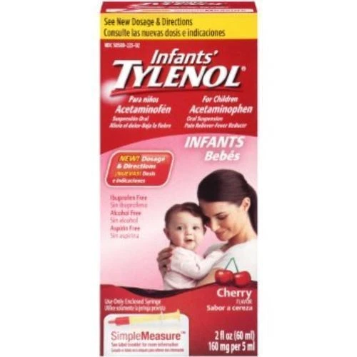 TYLENOL Infants' Pain and Fever Relief Oral Suspension Treatment - 60g