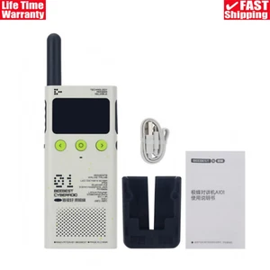 A101 Handheld Walkie Talkie 4W Bluetooth Frequency Programming for Outdoor - Zdjęcie 1 z 8