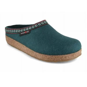 Zoccoli HAFLINGER uomo donna 'Grizzly Franzl', verde pino - Foto 1 di 5