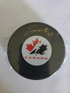 Darnell Nurse Team Canada Authentic Autographed Puck - Picture 1 of 2