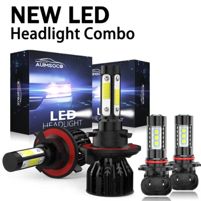 Para For Ford Explorer Sport Trac 2007-2010 Combo Faros LED de luces antiniebla - Image 1 of 4