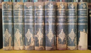 Set of "The Works of Washington Irving" - 8 Volumes - Picture 1 of 8