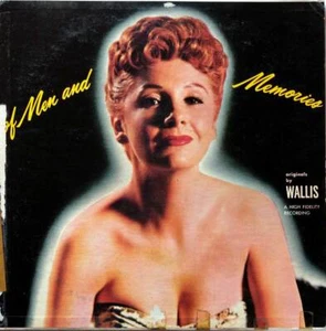 Of Men and Memories by Ruth Wallis [12" Translucent Red Vinyl  LP on Wallis 1956 - Imagen 1 de 2