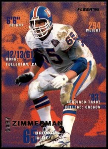 Gary Zimmerman #119 1995 Fleer - Picture 1 of 2