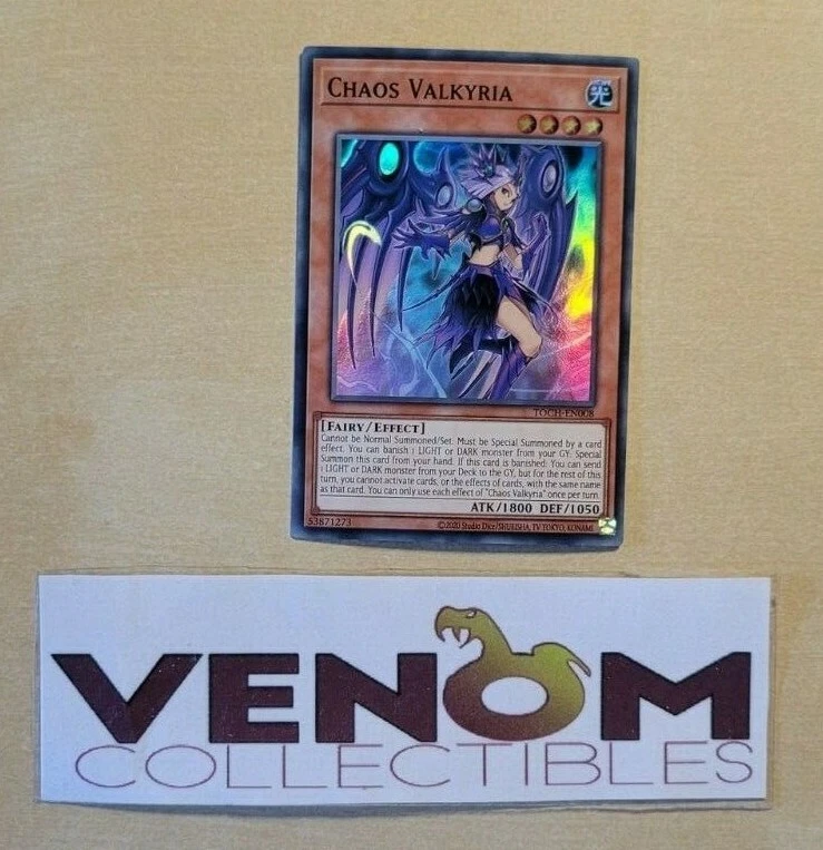 1x (M/NM) Chaos Valkyria - TOCH-EN008 - Toon Chaos - Super Rare Yu-Gi-Oh  - Image 1 of 1
