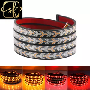 Car LED Truck Tailgate Light Strip Driving Turn Signal Brake Reverse Lights Sequ - Picture 1 of 11
