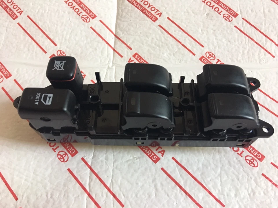 *НОВЫЙ ПЕРЕКЛЮЧАТЕЛЬ СТЕКЛОПОДЪЕМНИКОВ ПЕРЕДНЕЙ ДВЕРИ ВОДИТЕЛЯ LEXUS LX470 2003-2007 ГЛАВНОЕ УПРАВЛЕНИЕ TOYOTA - Изображение 1 из 1
