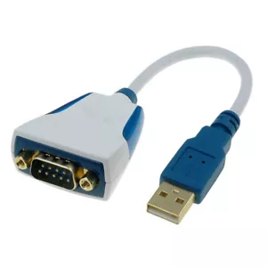 FTDI Chip USB 2.0 A to RS232 DB9 Serial Converter Cable 1M for Win 11/10 mac os - Picture 1 of 7