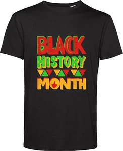 Black History Month T Shirt African-American History Month Awareness Gift Top - Picture 1 of 4