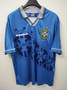 BRAZIL 1994 WC away camiseta shirt trikot maillot maglia L - Picture 1 of 5