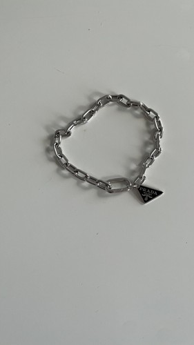 Bracciale Argento Sterling Prada taglia Small Nuovo con etichette