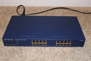 NetGear ProSafe (JGS516) 16-Ports Rack-Mountable Switch used - Picture 1 of 2